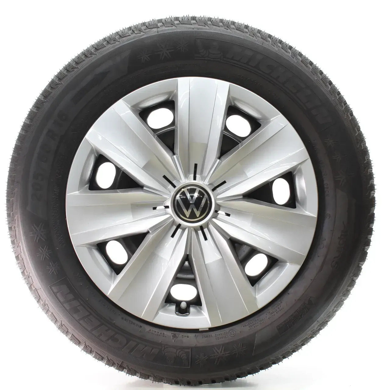 VW T-ROC A11 Audi Q2 GAB Winterräder Stahl Michelin 205/60R16 DOT25 5Q0601027CJ - Bild 1