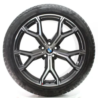 BMW X5 G05 X6 G06 Winterräder M Y-Speiche 741 Pirelli 275/40R21 DOT24 8071999 - Bild 2