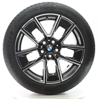 BMW 4er i4 G26 Winterräder M Aerodynamikrad 858 Goodyear 245/45R18 DOT23 8747286 - Bild 4