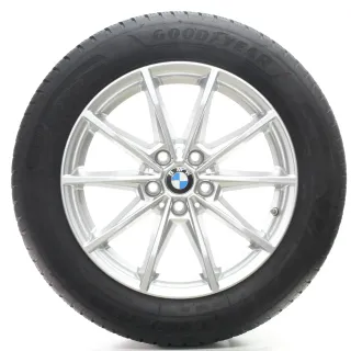 BMW 4er i4 G26 Winterräder V-Speiche 851 Goodyear 225/55R17 101H DOT24 6896762 - Bild 1