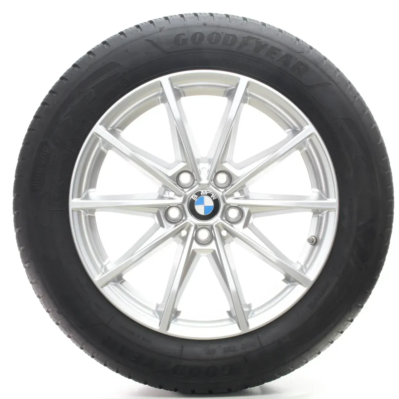 BMW 4er i4 G26 Winterräder V-Speiche 851 Goodyear 225/55R17 101H DOT24 6896762 - Bild 1