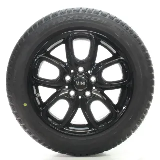 MINI Clubman F54 Winterräder Loop Spoke 494 Schwarz Pirelli 205/55R16 6891824 - Bild 2