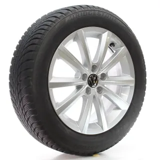 VW Polo 6 NF 2G Winterräder Merano Bridgestone 185/60R16 90H DOT25 2G0601025AF - Bild 6