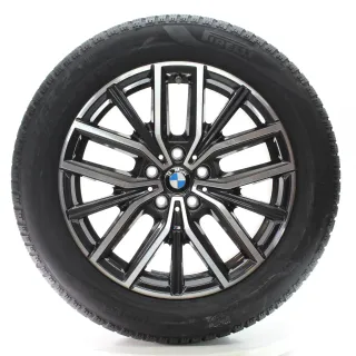 BMW X1 U11 X2 U10 Winterräder M Doppelspeiche 838 Pirelli 225/55R18 102H 6891179 - Bild 2