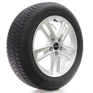 KIA EV4 Winterräder Amsa Silber Hankook W330 215/60R17 96H DOT25 SZ400ADE07 - Bild 6