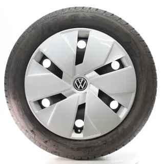 VW ID.3 E11 Winterräder Stahl Goodyear 215/55R18 95T DOT24 1EA601027 - Bild 3