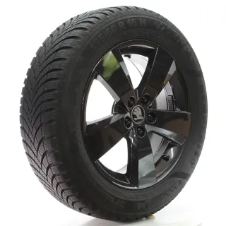 Skoda Kamiq Scala NW Winterräder Nanuq Semperit 195/60R16 89H DOT24 657601025AH - Bild 6