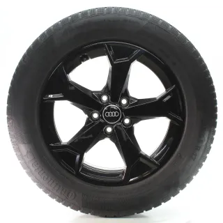 Audi Q3 F3 Winterräder 5-Arm-Secare-Design Schwarz 215/65R17 99H 83A601025AM - Bild 2