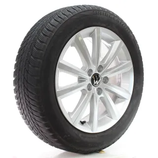 VW Polo NF 2G Winterräder Merano Bridgestone 185/60R16 90H DOT25 2G0601025AF - Bild 6