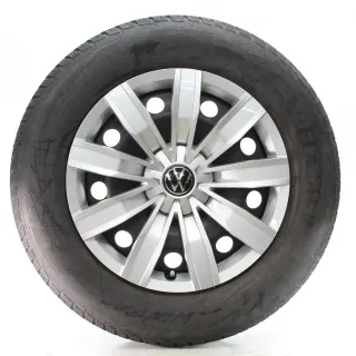 VW Tiguan AD1 Audi Q3 F3 Winterräder Stahl 215/65R17 DOT25 5QF601027J/R/T - Bild 1
