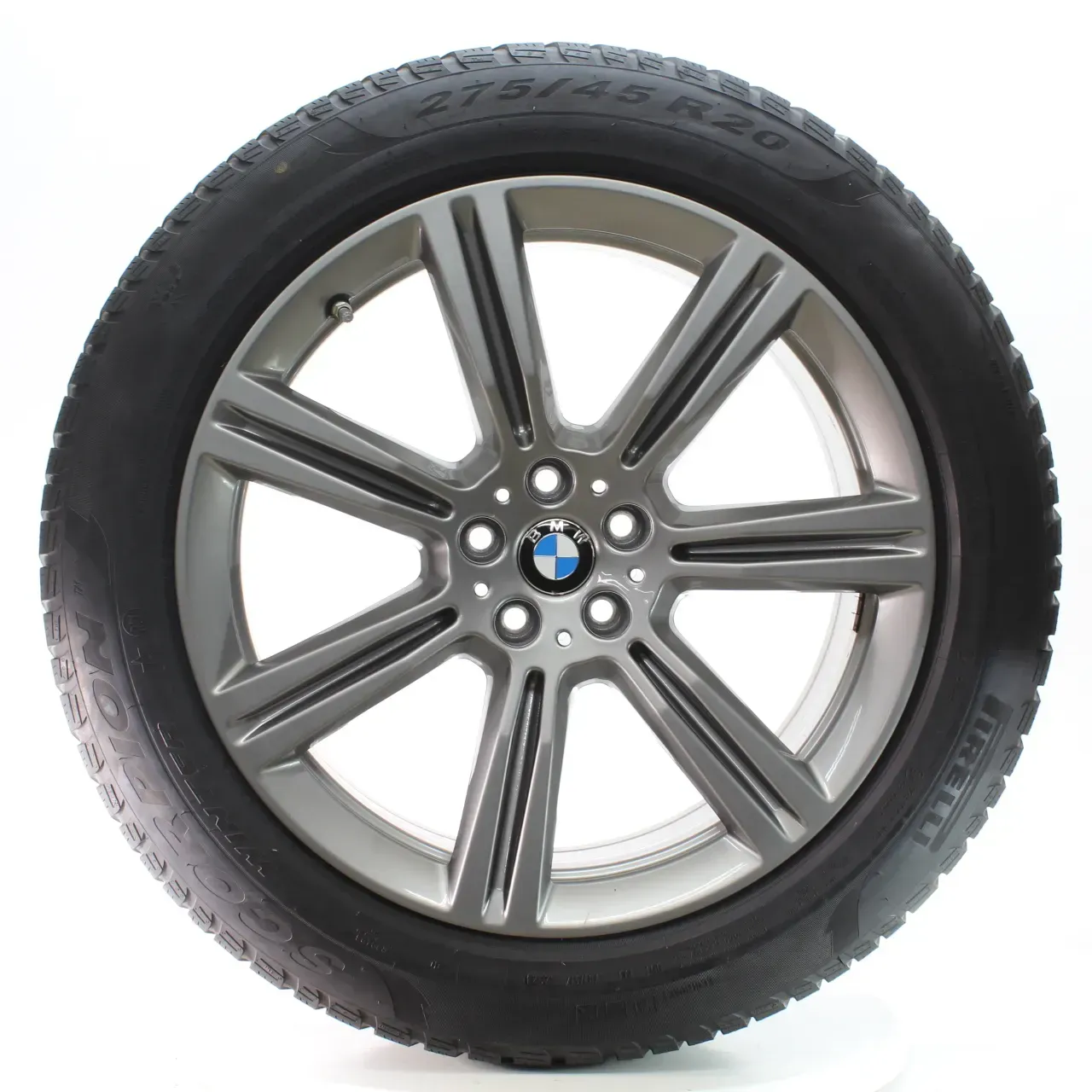 BMW X5 G05 X6 G06 Winterräder Sternspeiche 736 Pirelli 275/45R20 DOT24 6883753 - Bild 1