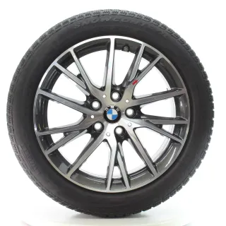 BMW 1er F40 2er F44 Winterräder Y-Speiche 489 Pirelli 195/55R17 DOT23 7849122 - Bild 4