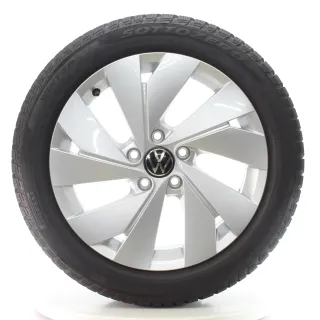VW Golf 8 VIII CD1 Winterräder Belmont Pirelli 205/50R17 93H DOT25 5H0601025B - Bild 2