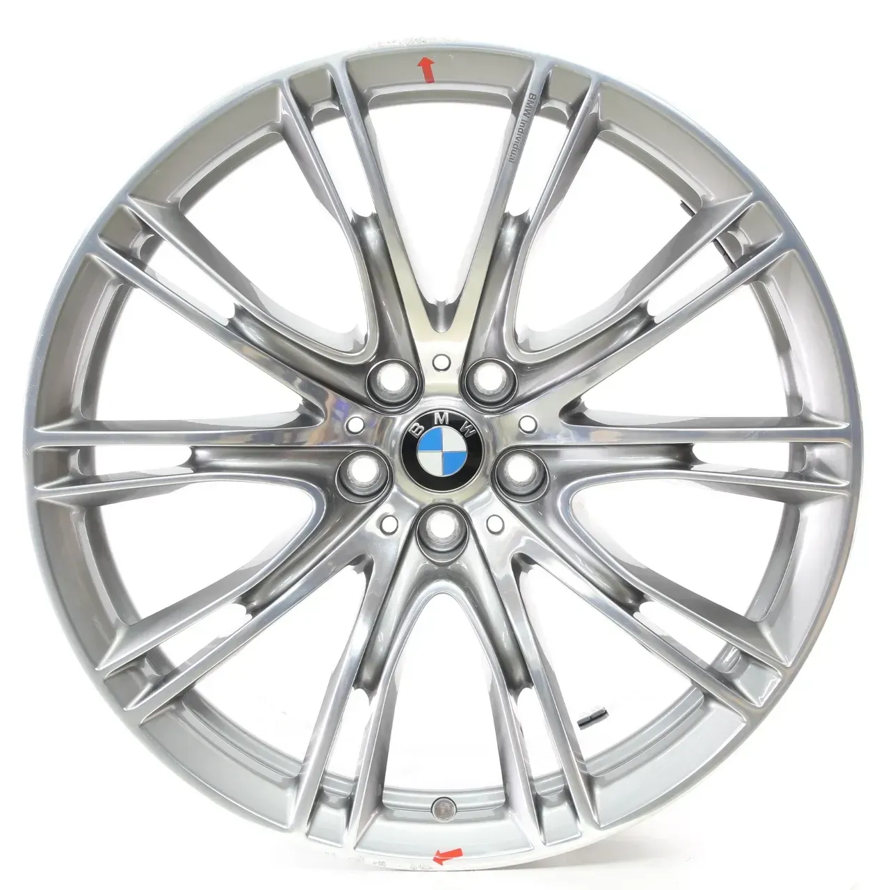 BMW 7er G11 G12 Alufelge V-Speiche 649i 8,5Jx20 ET26 36117850583 - Bild 1
