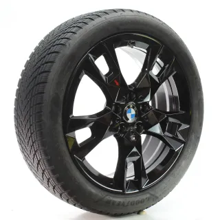 BMW 1er F70 Winterräder M Sternspeiche 968 Goodyear 195/50R18 93H DOT24 5A45271 - Bild 6