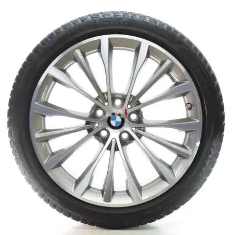 Background image for BMW 5er G30 G31 Winterräder 663 W-Speiche Pirelli 245/40R19 98V 6873942