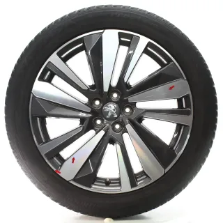 Peugeot 3008 5008 II Winterräder 5-Doppelspeichen Hankook 205/55R19 9809685477 - Bild 2