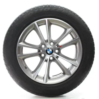 BMW 5er G30 G31 Winterräder V-Speiche 631 Pirelli 225/55R17 97H DOT23 6863417 - Bild 2