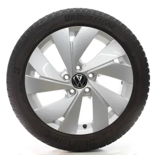 VW Golf 8 VIII CD1 CG5 Winterräder Belmont Bridgestone 205/50R17 93H 5H0601025B - Bild 1