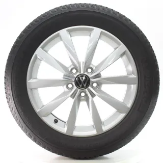 VW T-ROC A11 D11 Winterräder Dijon Silber Michelin 215/55R17 94V 5G0601025K - Bild 4