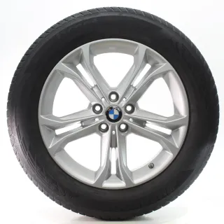BMW X3 G01 X4 G02 Winterräder Doppelspeiche 688 Hankook 225/60R18 104H 6876918 - Bild 1