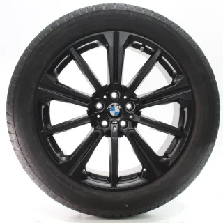 BMW X5 G05 X6 G06 Winterräder M Sternspeiche 748 275/45R20 110V DOT24 6883765 - Bild 1