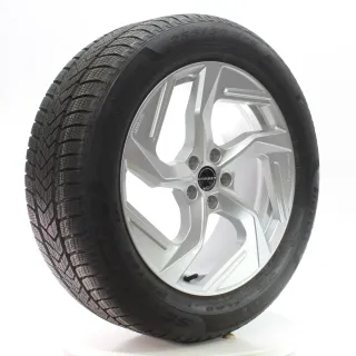 Skoda Elroq Enyaq IV 5A Winterrad Borbet Silber Pirelli 255/50R19 DOT23 KBA54050 - Bild 3