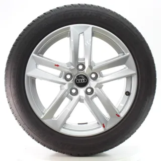 Audi A4 S4 8W Winterräder 5-Parallelspeichen Dunlop 225/50R17 8W0601025P - Bild 2