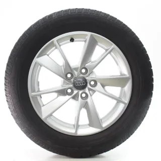 Audi A4 S4 8W Winterräder 5-Arm-Facetten Dunlop 205/60R16 92H 8W0601025B - Bild 3