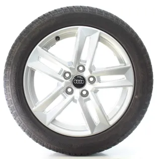 Audi A4 S4 8W Winterräder 5-Parallelspeichen Dunlop 225/50R17 DOT24 8W0601025P - Bild 2