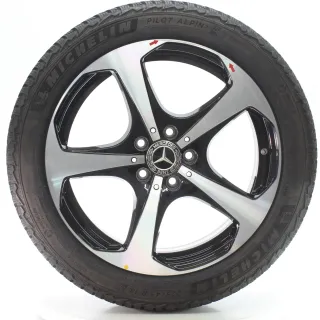 Mercedes C-Klasse W205 S205 Winterräder 5-Speichen 225/45R18 DOT24 A2054014600 - Bild 4