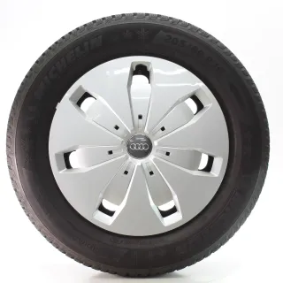 Audi Q2 GA VW T-ROC A11 Winterräder Stahl Michelin 205/60R16 DOT24 5Q0601027CJ - Bild 2