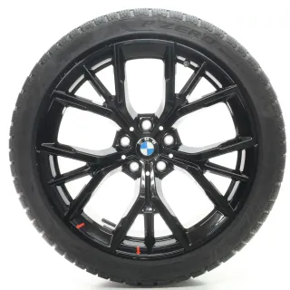 BMW 5er G30 G31 Winterräder M Y-Speiche 845 245/40-275/35R19 DOT21 8747405-6 - Bild 4