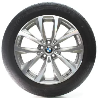 BMW X3 F97 X4 F98 Sommerräder V-Speiche 692 Bridgestone 245/50R19 105V 6877326 - Bild 4