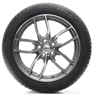 BMW 5er G30 G31 Winterräder AUTEC BV8018 Grau Pirelli 245/45R18 DOT22 KBA 53544 - Bild 4