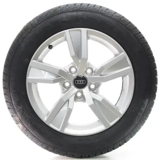 Audi A4 8W Winterräder 5-Arm-Design Goodyear 205/60R16 92H DOT24 NEU 8W0601025A - Bild 1