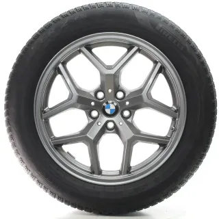 BMW 5er G60 G61 Winterräder Y-Speiche 932 Pirelli 225/55R18 102H DOT24 5A324D5 - Bild 4