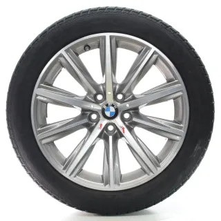 BMW 5er G30 G31 Winterräder V-Speiche 684 Goodyear 245/45R18 100V 6874440 - Bild 3