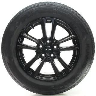 KIA Sportage SL  Winterräder Schwarz 215/65R17 DOT24 7mm KBA53968 - Bild 3