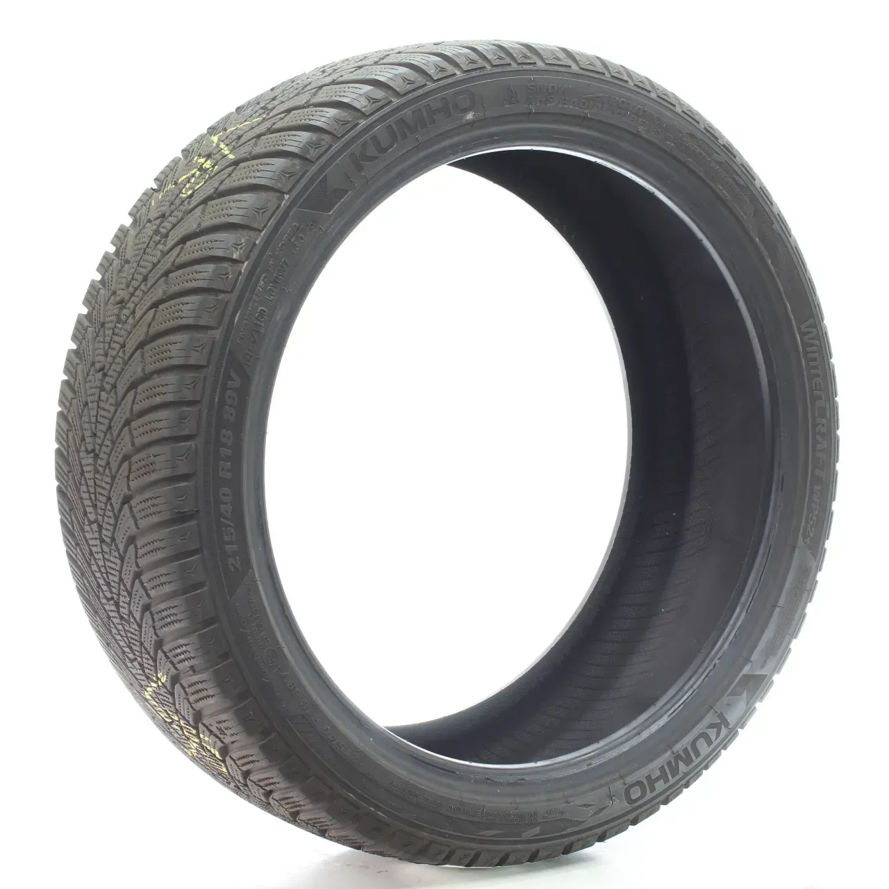 Winterreifen Kumho WinterCraft WP52+ XL 215/40 R18 89V DOT25 2388533 - Bild 1