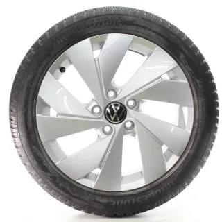 VW Golf 8 VIII CD1 Winterräder Belmont Bridgestone 205/50R17 DOT25 5H0601025B - Bild 1