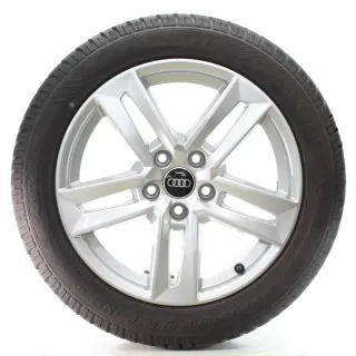 Audi A4 S4 8W Winterräder 5-Parallelspeichen Dunlop 225/50R17 DOT24 8W0601025P - Bild 1