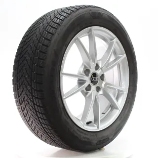 Audi A5 S5 FU5 Winterräder 5-Doppelspeichen Goodyear 215/55R17 DOT24 8B3601025A - Bild 6