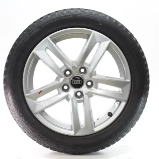 Audi A4 S4 8W Winterräder 5-Parallelspeichen Hankook 225/50R17 DOT25 8W0601025P - Bild 2