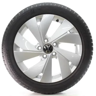 VW Golf 8 VIII CD1 Winterräder Belmont Bridgestone 205/50R17 DOT25 5H0601025B - Bild 3