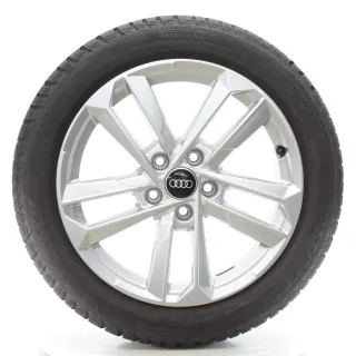 Audi A3 S3 8Y Winterräder 5-Arm-Doppelspeiche Pirelli 205/50R17 DOT25 8Y0601025L - Bild 1