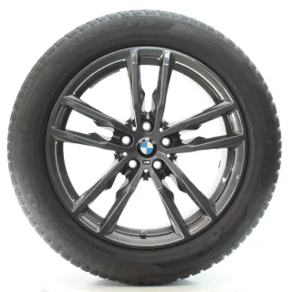 BMW X3 G01 X4 G02 Winterräder Doppelspeiche 698 M Pirelli 245/50R19 105V 8093921 - Bild 2