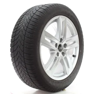 Audi A4 S4 8W Winterräder 5-Parallelspeichen Dunlop 225/50R17 DOT24 8W0601025P - Bild 6