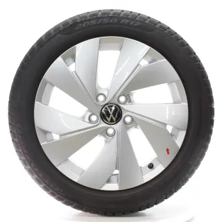 VW Golf 8 VIII CD1 CG5 Winterräder Belmont Pirelli 205/50R17 DOT25 5H0601025B - Bild 3