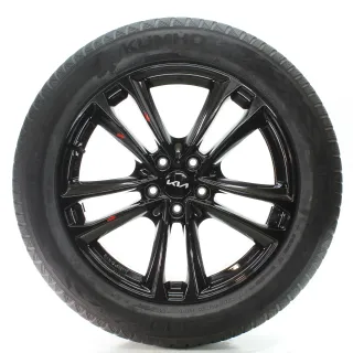 KIA EV6 Sorento II III IV Winterräder Schwarz Kumho 235/55R19 DOT24 KBA54133 - Bild 4